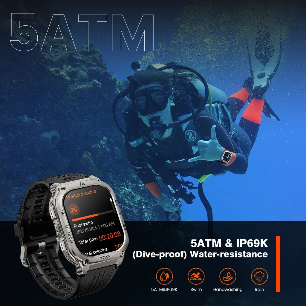 Kospet Tank M3 Rugged Smart Watch
