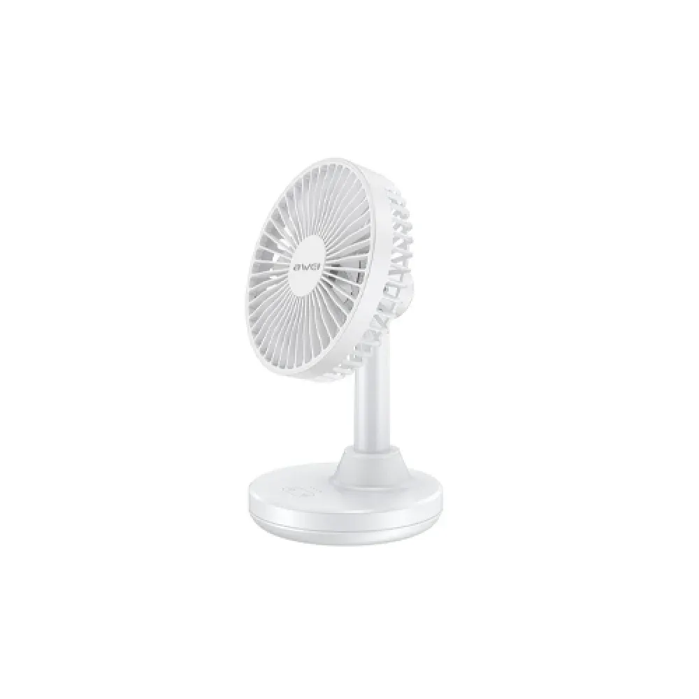 Awei F29 Mini Desktop Oscillating Rechargeable Fan Awei F29 Mini Desktop Oscillating Rechargeable Fan