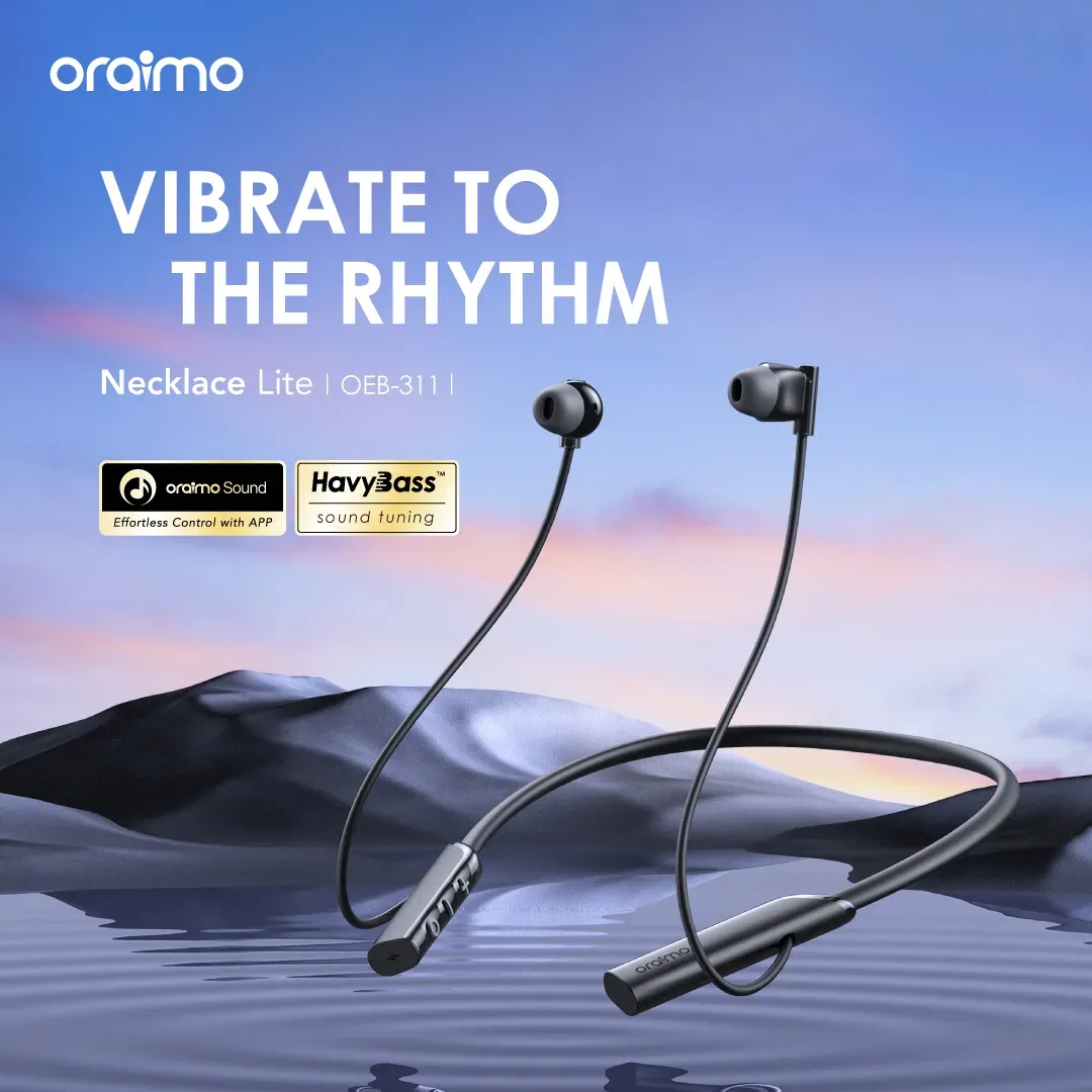Oraimo OEB-311 Necklace Lite ENC Wireless Headphone
