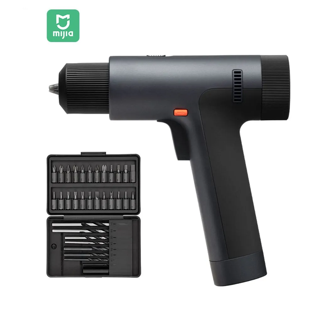 Xiaomi Mijia Type-C Brushless Cordless Electric Drill 2000mAh Smart Display Multi-function Screwdriver DIY Power Tool Xiaomi Mijia Type-C Brushless Cordless Electric Drill 2000mAh Smart Display Multi-function Screwdriver DIY Power Tool