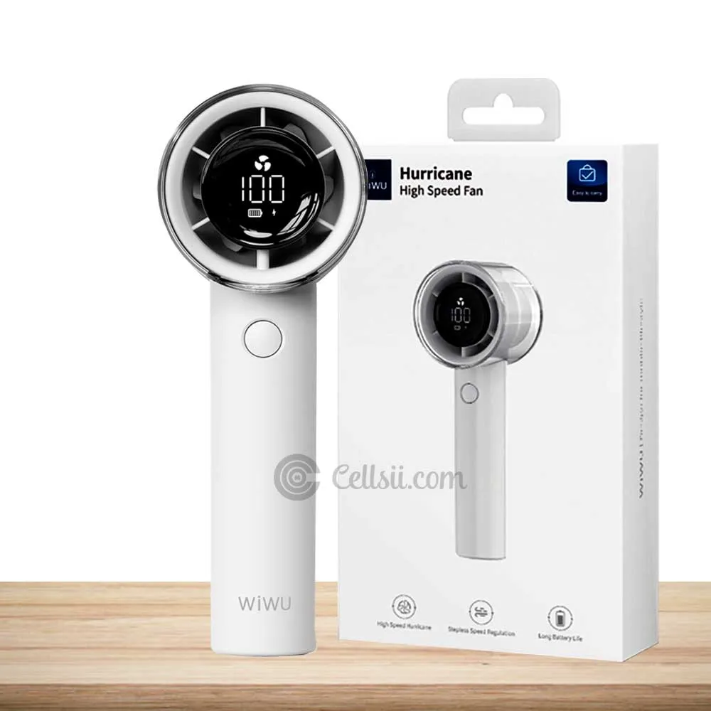 Wiwu Hurricane Wi-FS010 Turbo Portable Fan