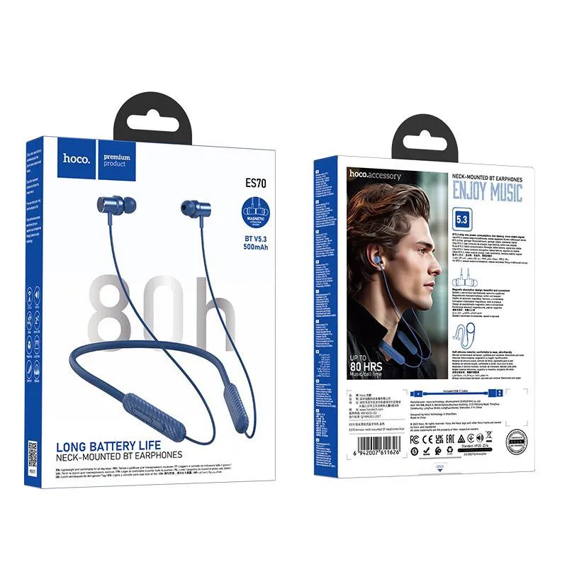 Hoco ES70 Neckband Bluetooth Headphones