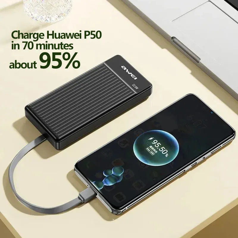 Awei P88K 10000mAh 22.5w Fast Charging Powerbank