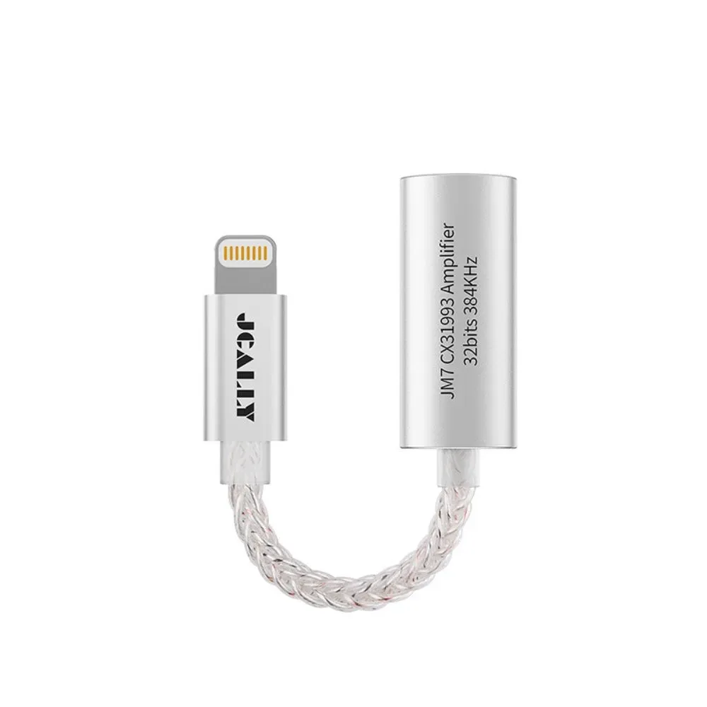 JCALLY JM7L Lightning To 3.5mm Digital Audio DAC AMP JCALLY JM7L Lightning To 3.5mm Digital Audio DAC AMP