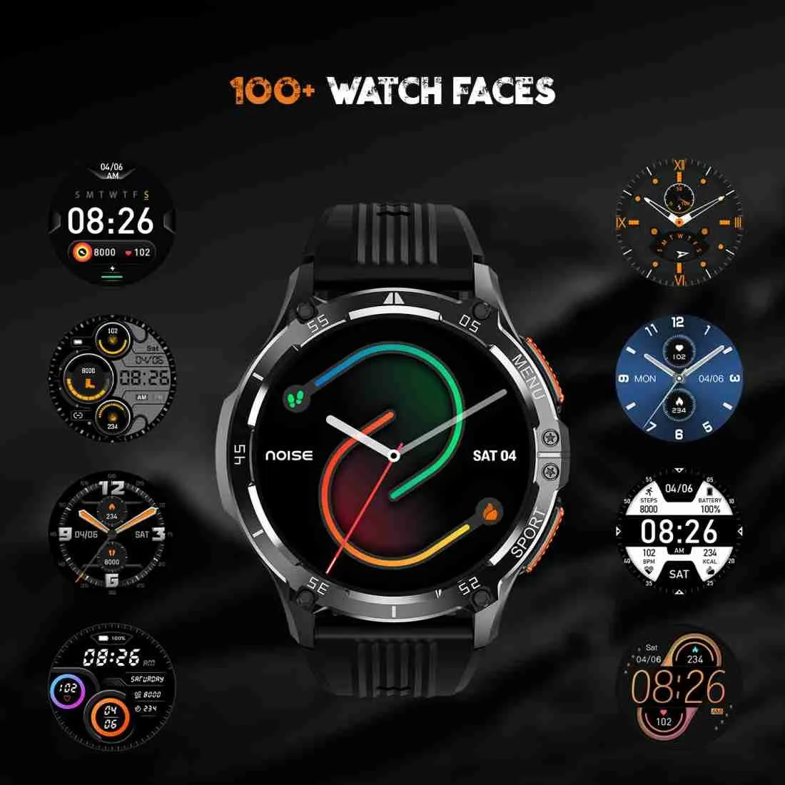 Noisefit Force Plus Amoled Display Smartwatch