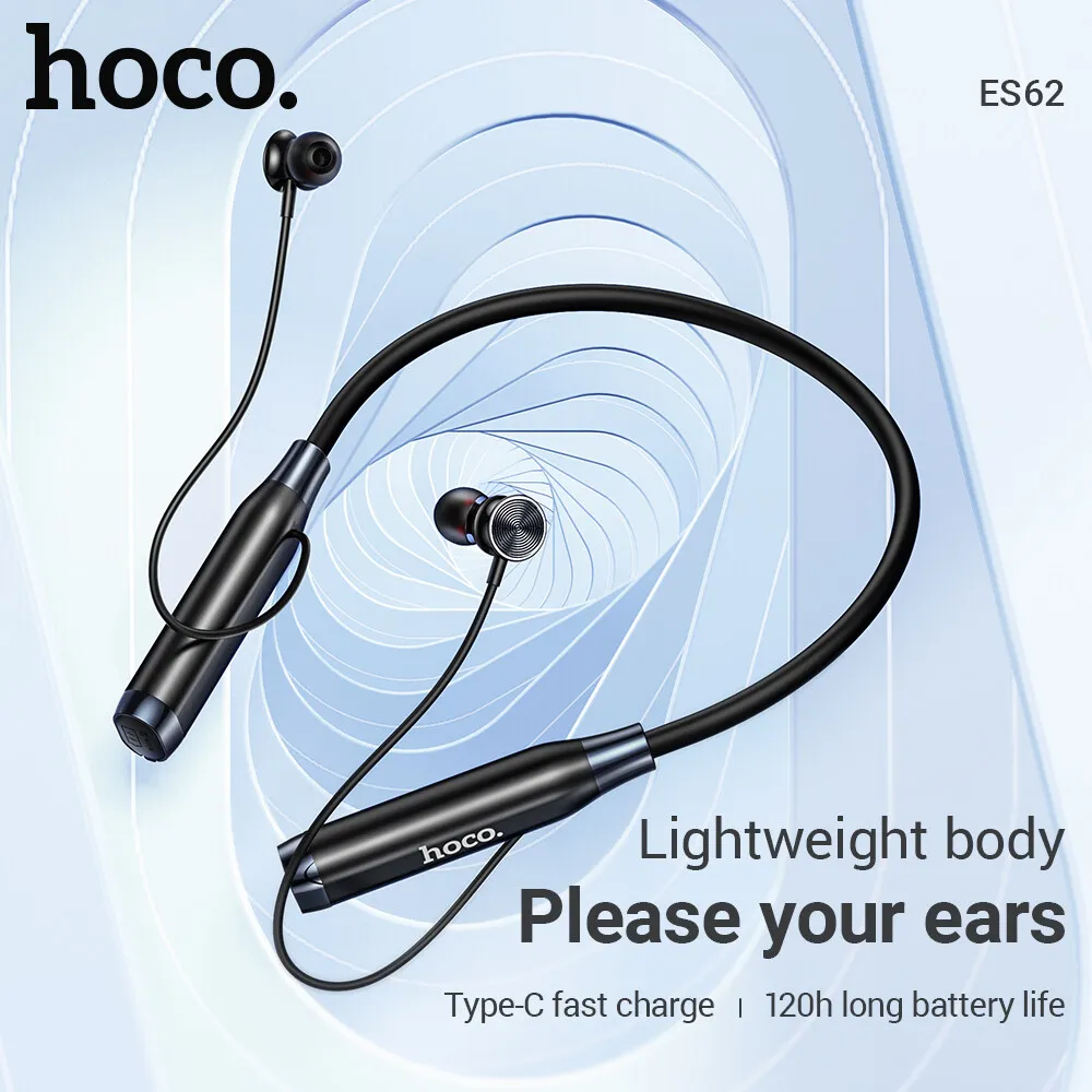Hoco ES62 Bluetooth Neckband Memory Card Supported
