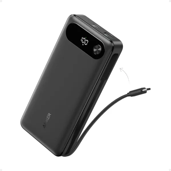 Anker A1383 87W 20000mAh Power Bank Built In Cable Anker A1383 87W 20000mAh Power Bank Built In Cable