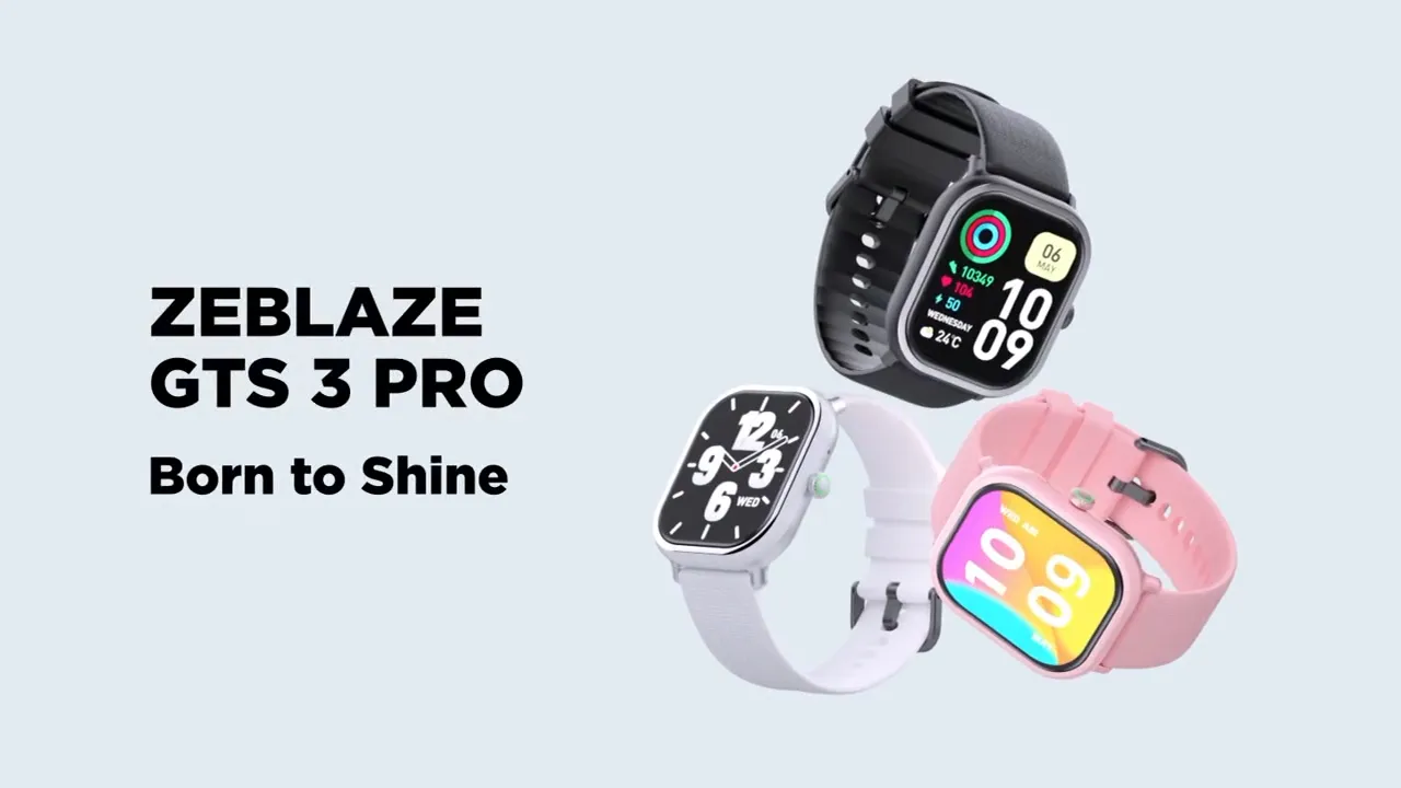 Zeblaze GTS 3 Pro Smart Watch Amoled Display 