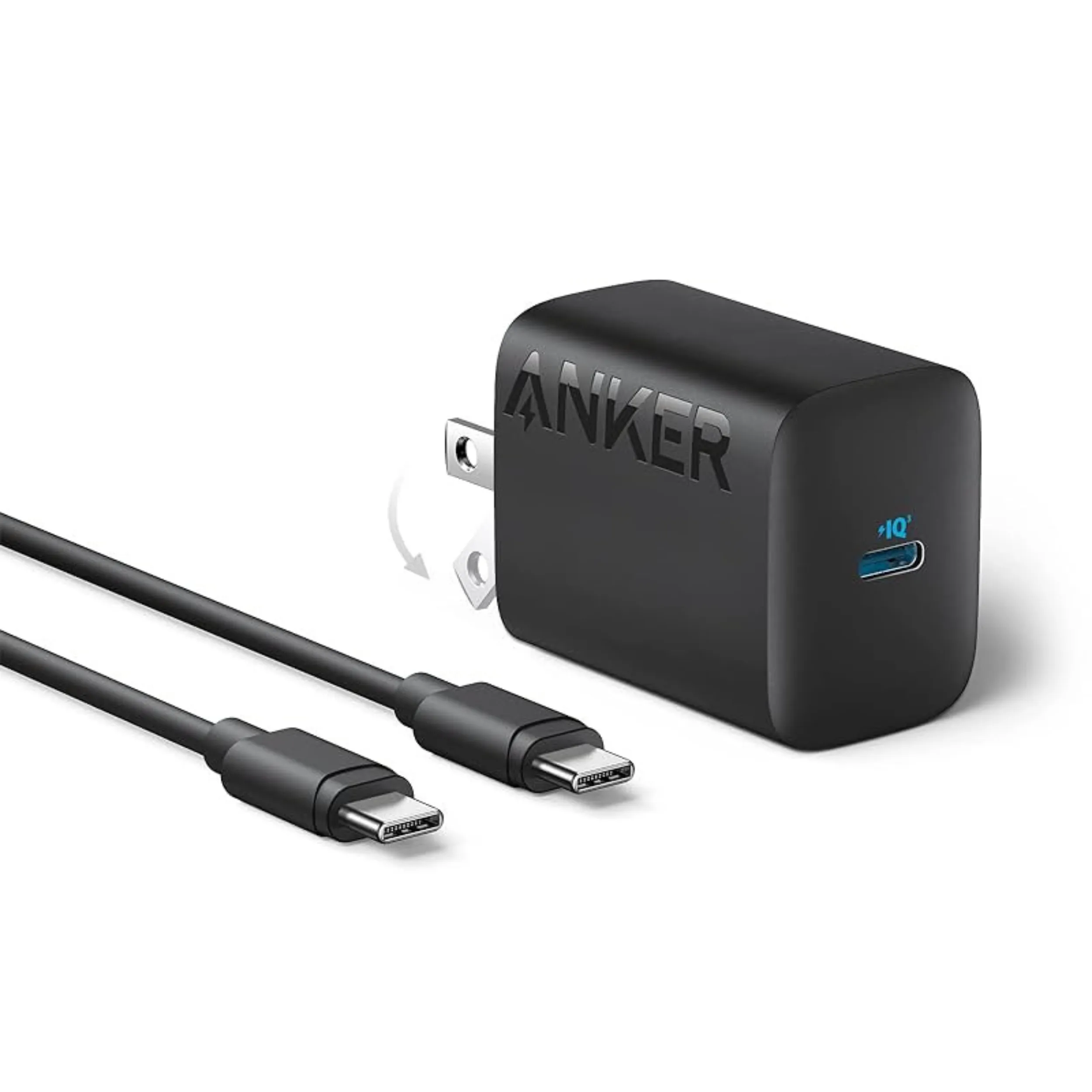 Anker 312 Charger (30W) with USB-C to USB-C Cable – B2640 Anker 312 Charger (30W) with USB-C to USB-C Cable – B2640