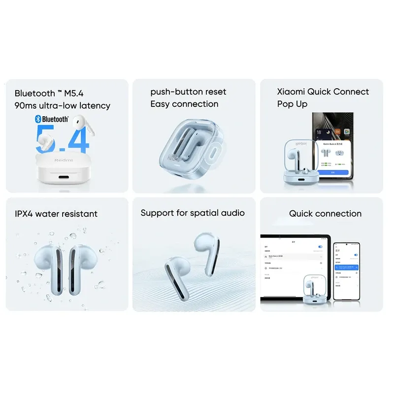 Xiaomi Redmi Buds 6 Active TWS Bluetooth Earphone
