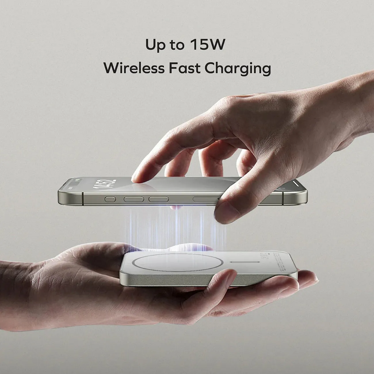 Momax Titanium Set VPD0131 Q.Mag X 5000 mAh Wireless Battery Pack 60W USB-C Cable