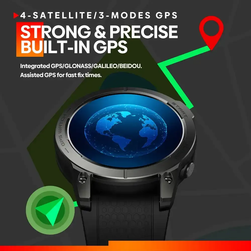 Zeblaze Stratos 3 Ultra HD Amoled Smartwatch