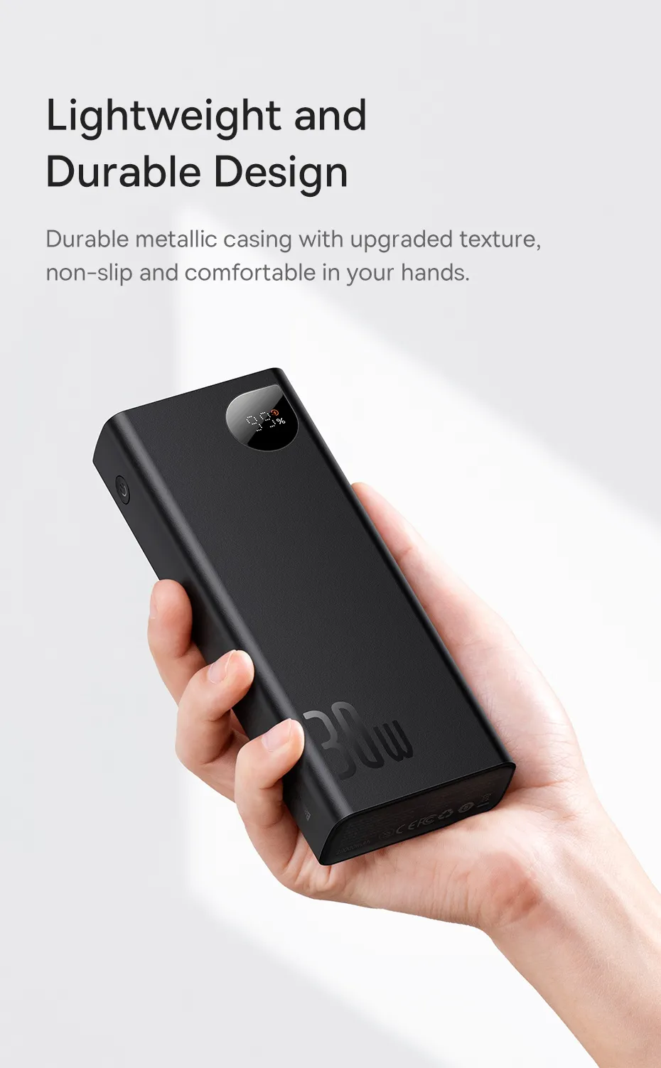 Baseus Adaman 30w 20000mAh Power Bank