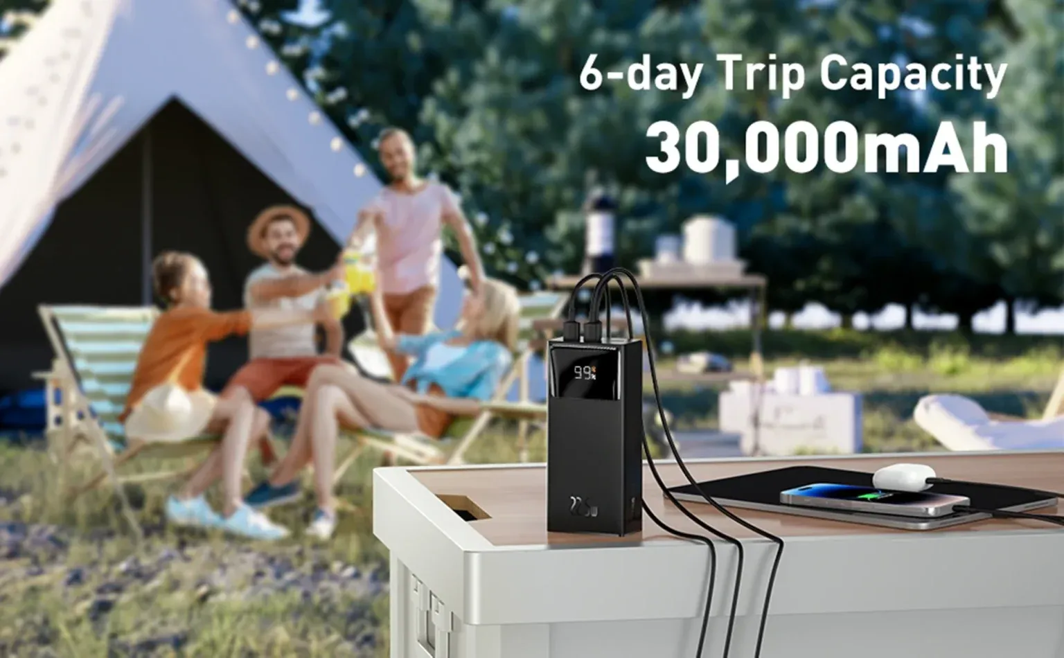 Baseus Star-Lord 30000mAh 22.5W Digital Display Fast Charging Power Bank