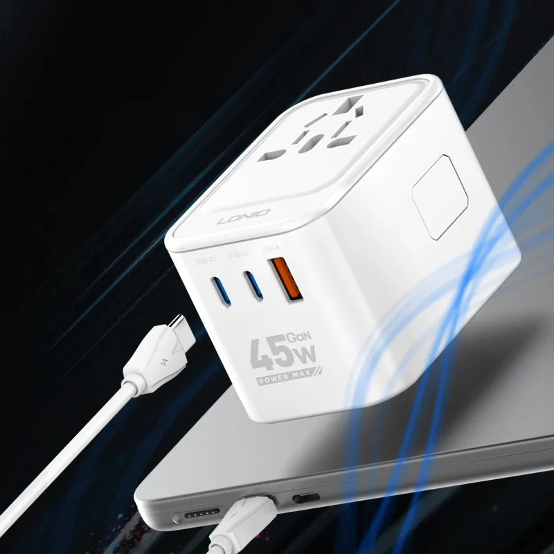 Ldnio Z8 45W Universal Travel Adapter