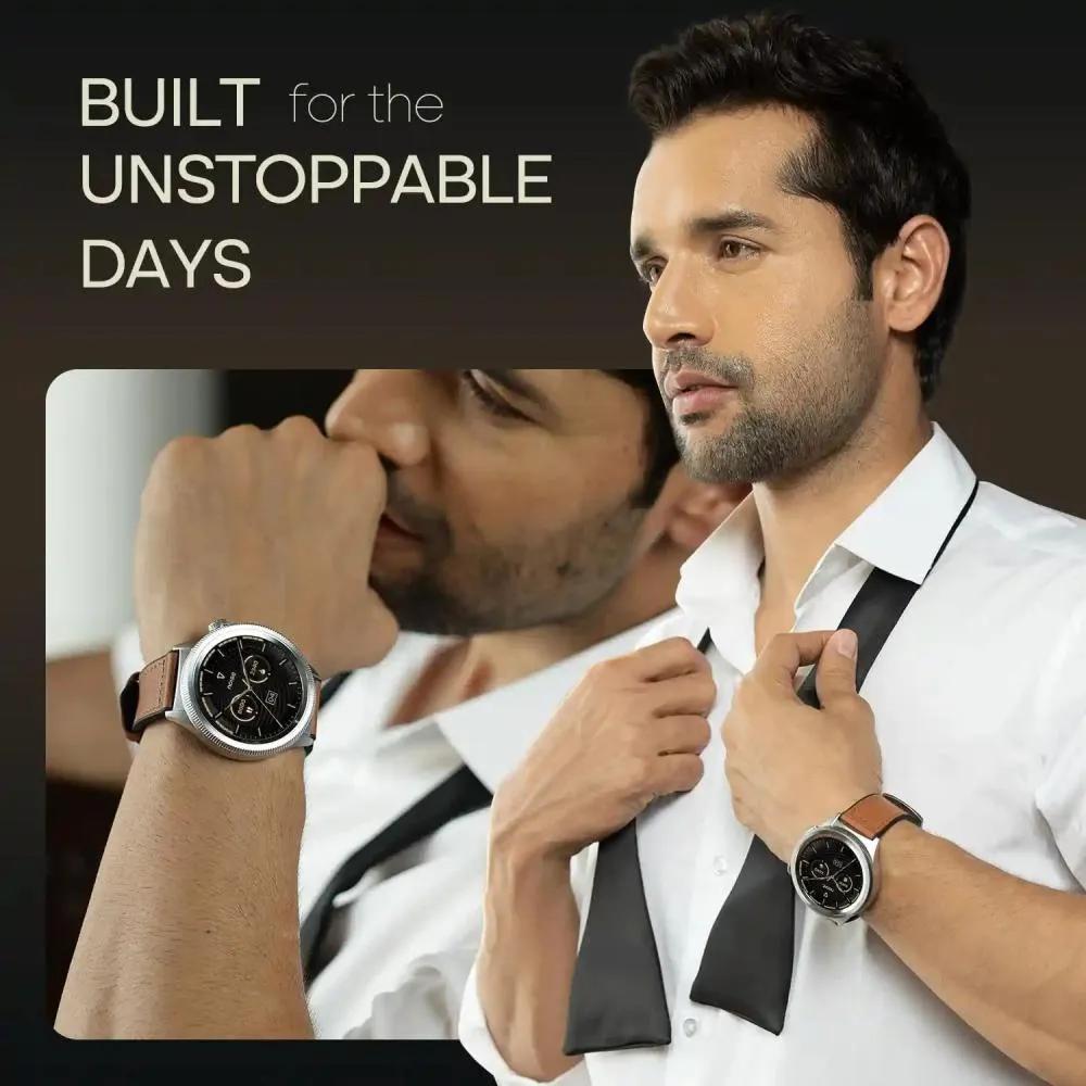 NoiseFit Halo 2 Smartwatch with Rotatable Axe-cut Bezel