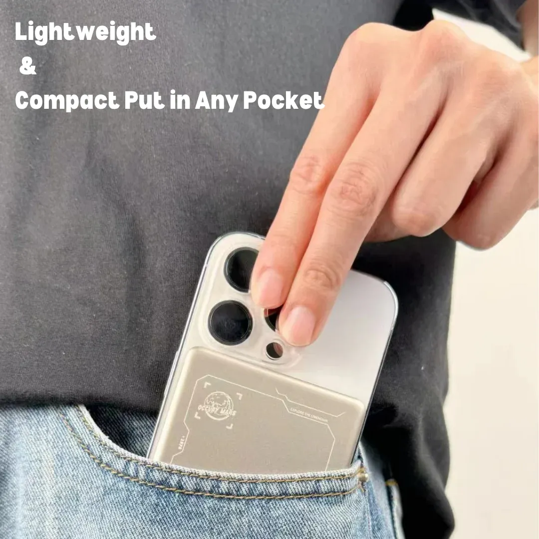 Wiwu WI-P019 Ultra-Thin 15W MagSafe Power Bank 5000mAh
