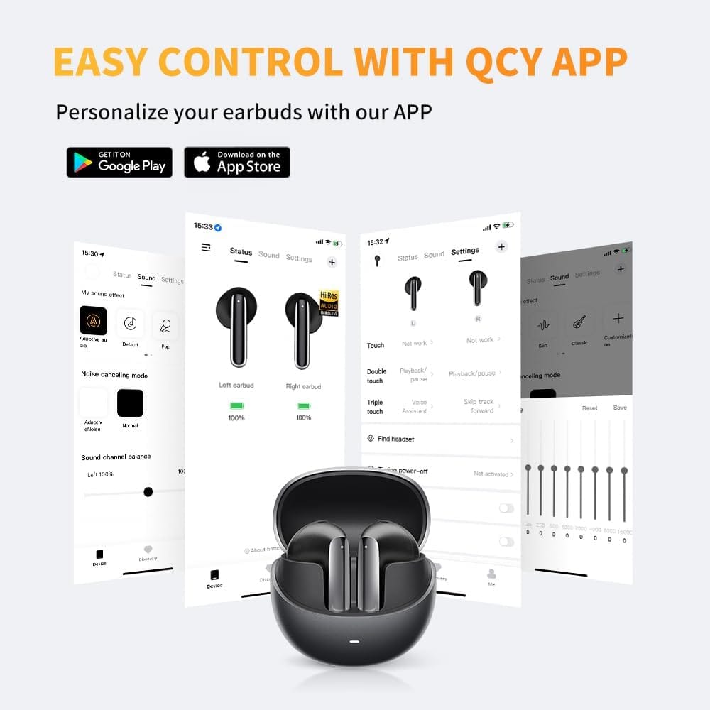 QCY AilyBuds PRO+ LDAC Hi-Res Wireless Earbuds