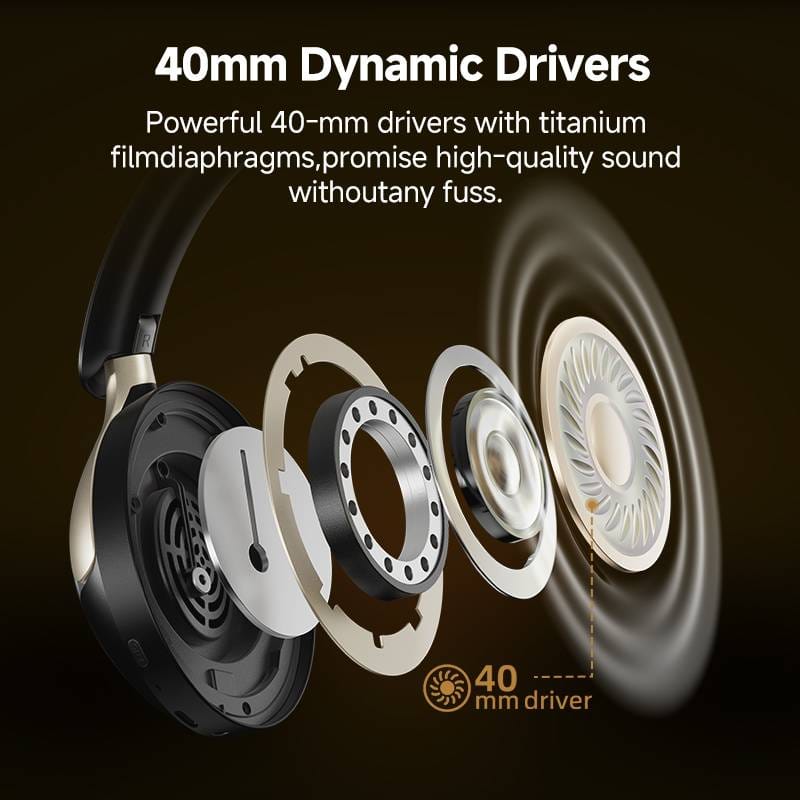 QCY H3 Pro Wireless Noise Canceling Headphones