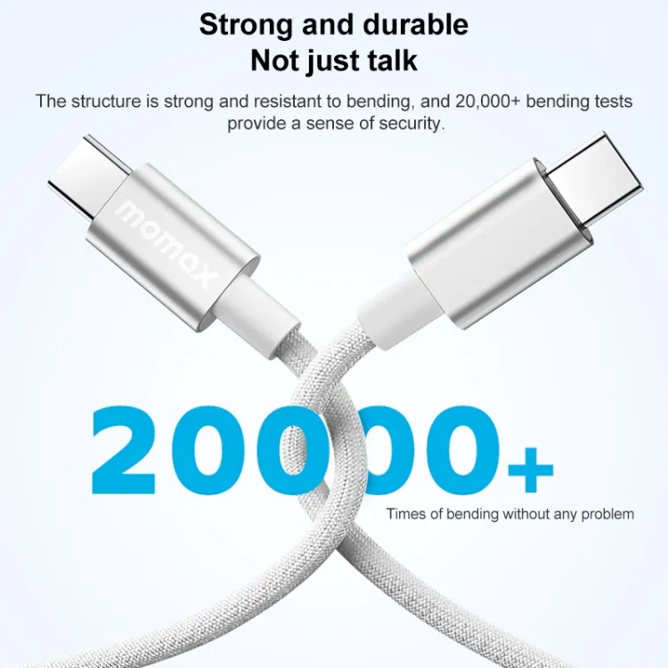 Momax DC30 Elite 60W USB-C To USB-C Fast Charging Data Cable