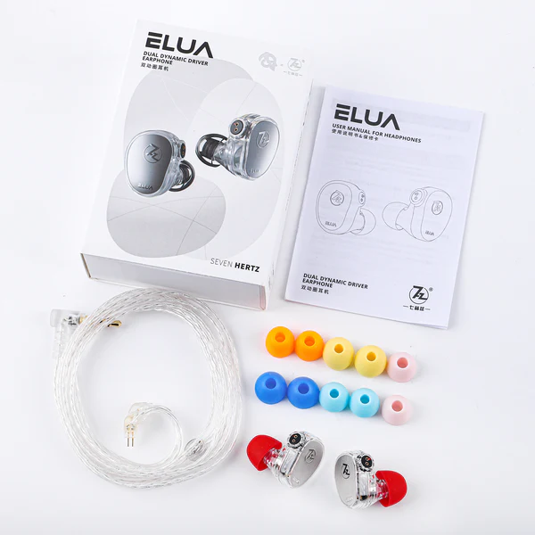7Hz x HBB Elua 10mm + 8mm Dual Dynamic Driver IEM