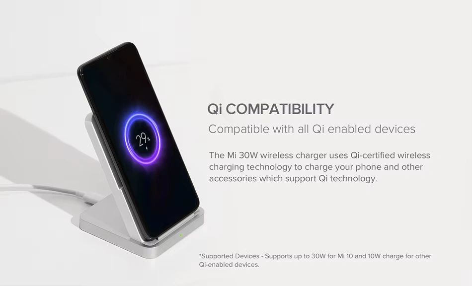Xiaomi 30W Vertical Wireless Charger