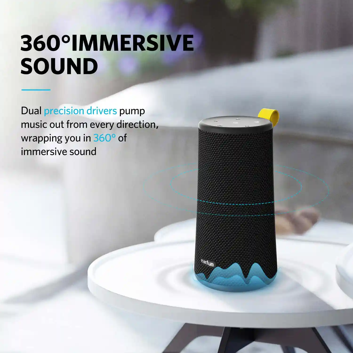 EarFun UBOOM Portable Bluetooth Speaker