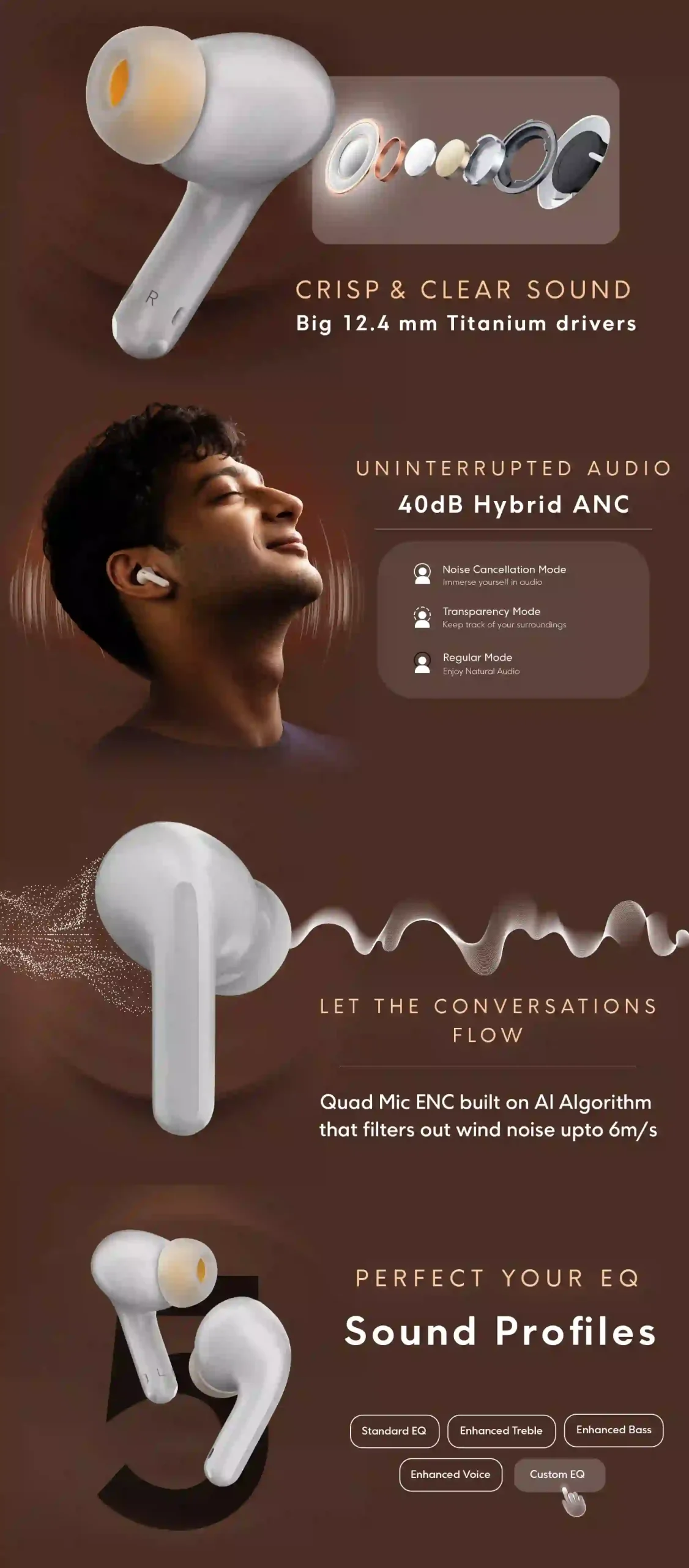 Poco Buds X1 Bluetooth ANC Wireless Earbuds