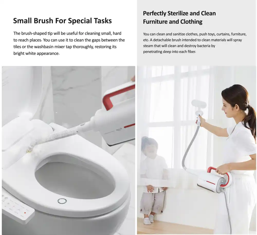 Xiaomi Deerma ZQ610 Handheld Steam Vacuum Cleaner 1600W (1)