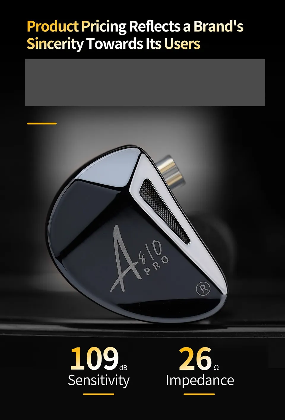KZ AS10 PRO Professional 5 BAs IEM Pursuing Ultimate Sound Performance