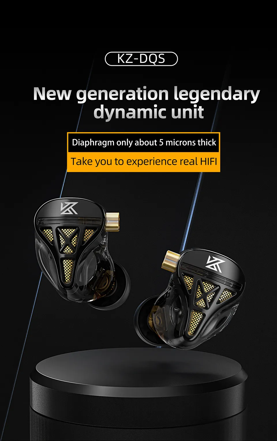 KZ DQS New Generation Legendary Dynamic Unit