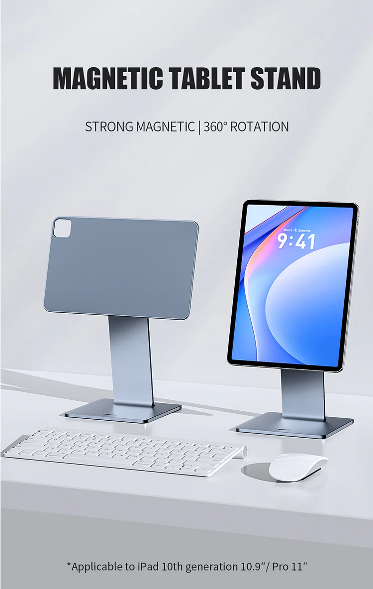 Recci RHO-M18 Magnetic Stand for iPad Pro 11