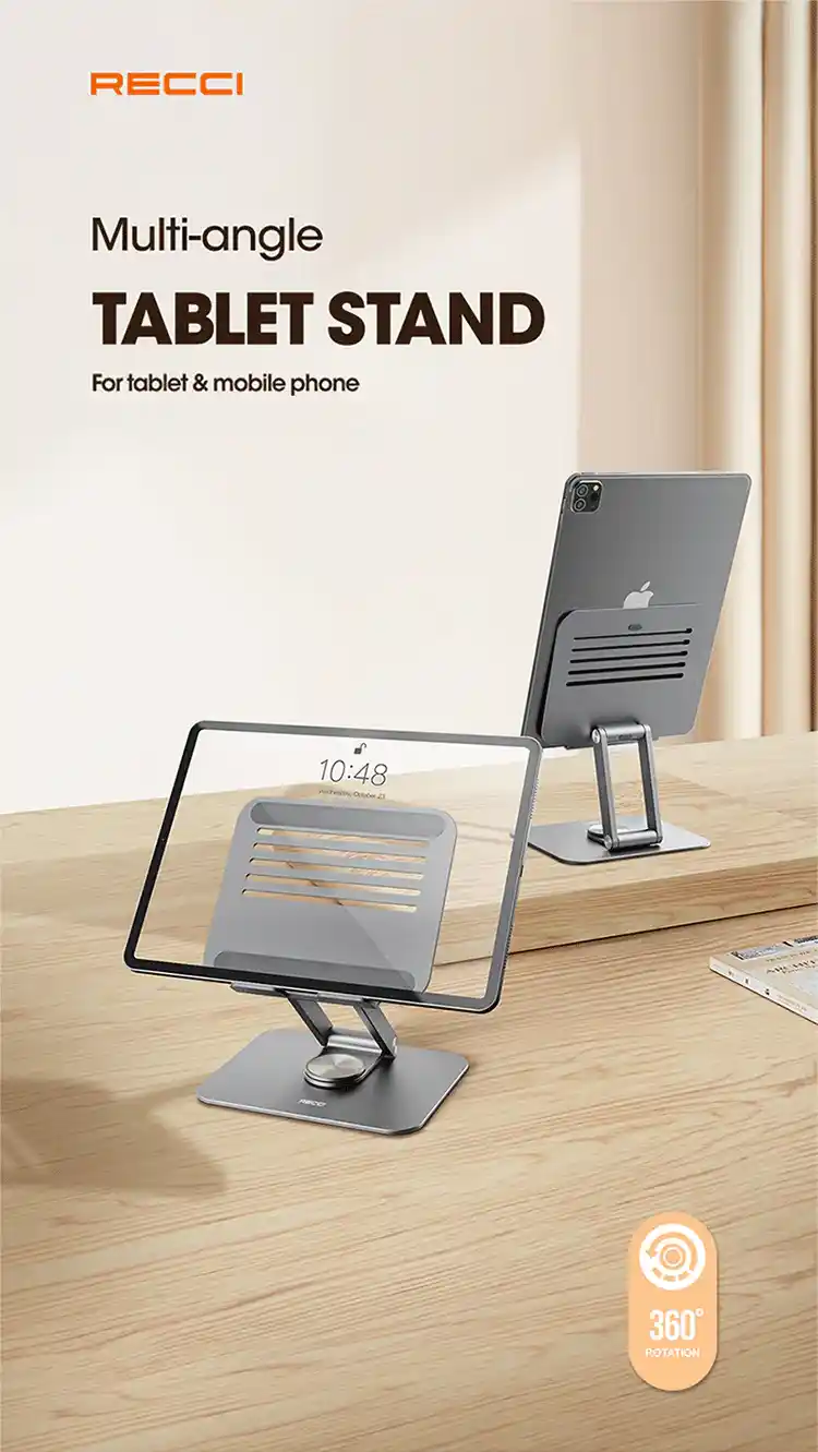 Recci RHO-M16 Multi-Angle Tablet Stand