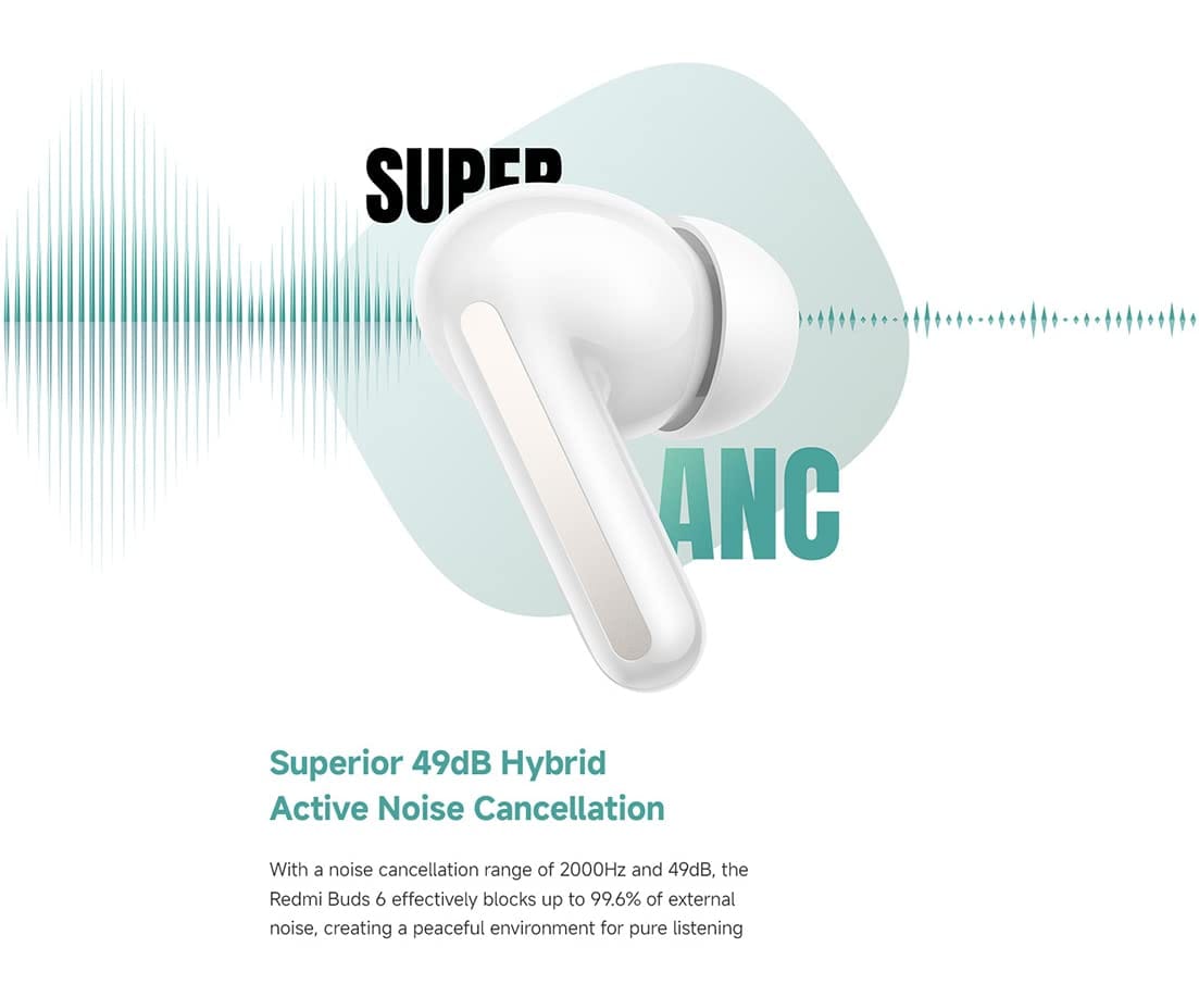 Redmi Buds 6 SuperANC Earbuds