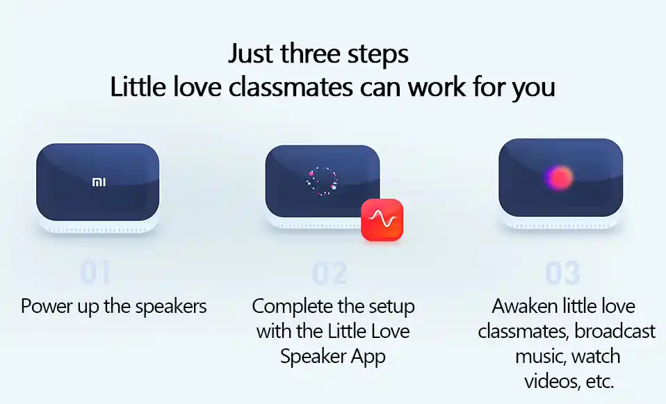 Xiaomi Ai Touch Screen Speaker with Alarm Clock