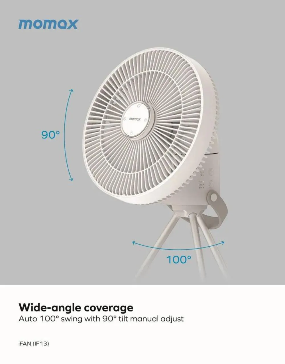 Momax iFAN Multi-Portable Fan 7inch (IF13)