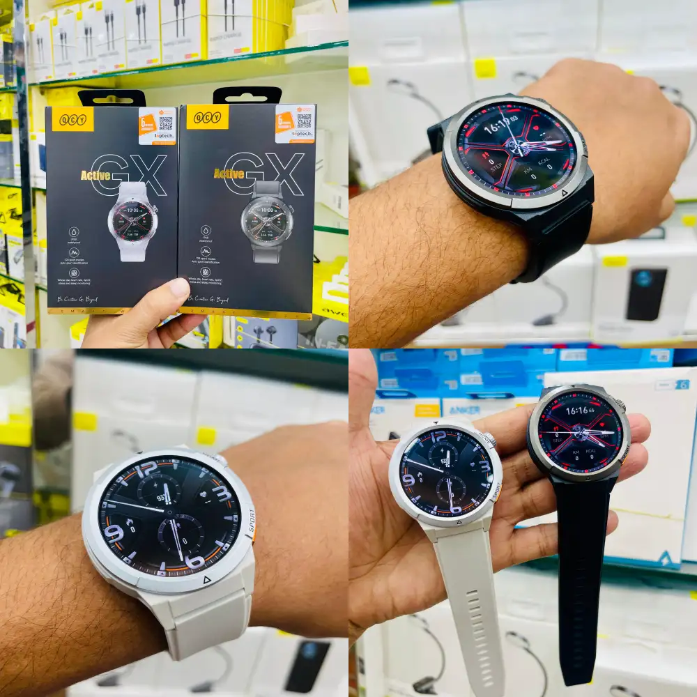 Qcy Active GX Amoled Display Bluetooth Calling Smartwatch
