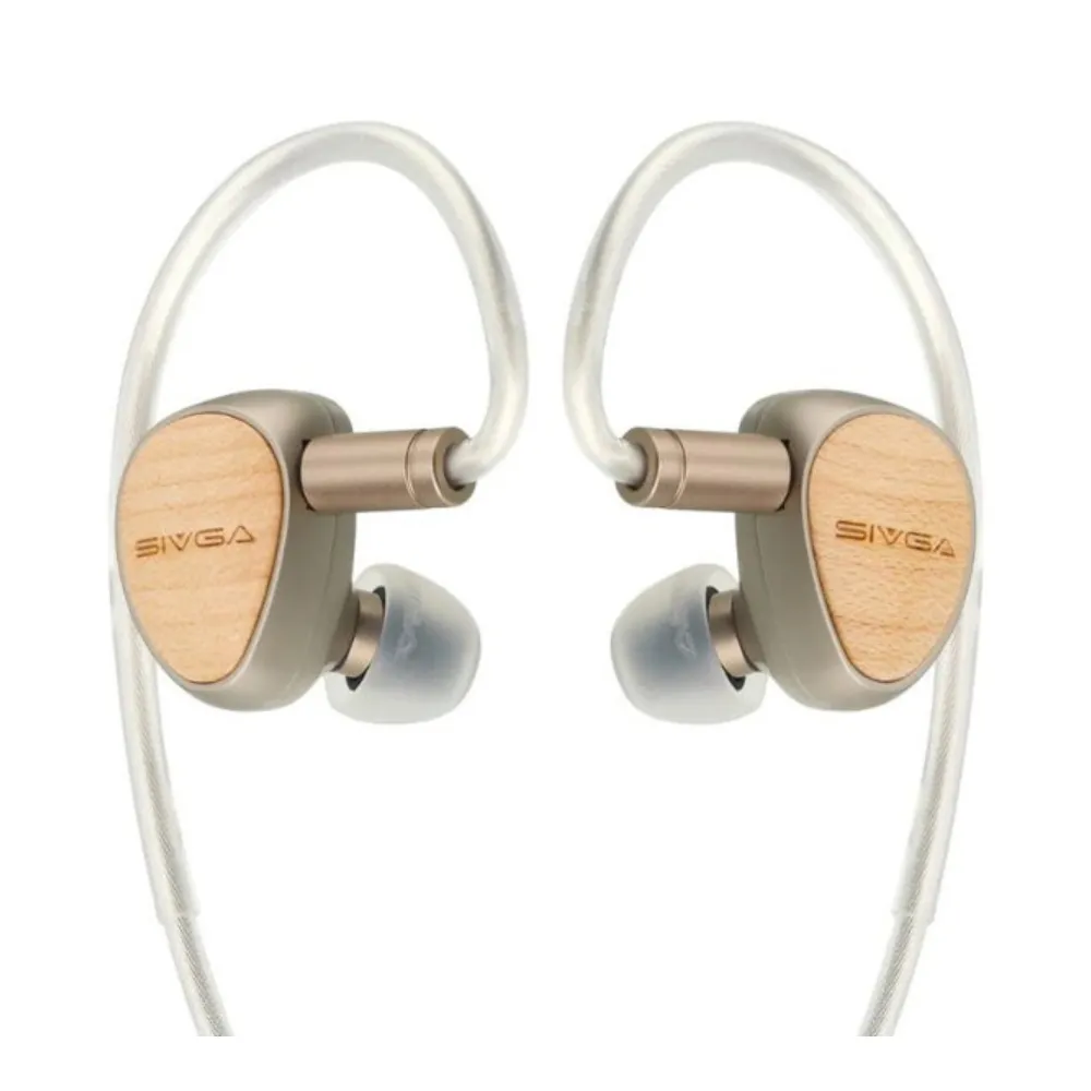 Sivga Que 10mm Beryllium Diaphragm Dynamic Driver In-Ear Earphone Sivga Que 10mm Beryllium Diaphragm Dynamic Driver In-Ear Earphone