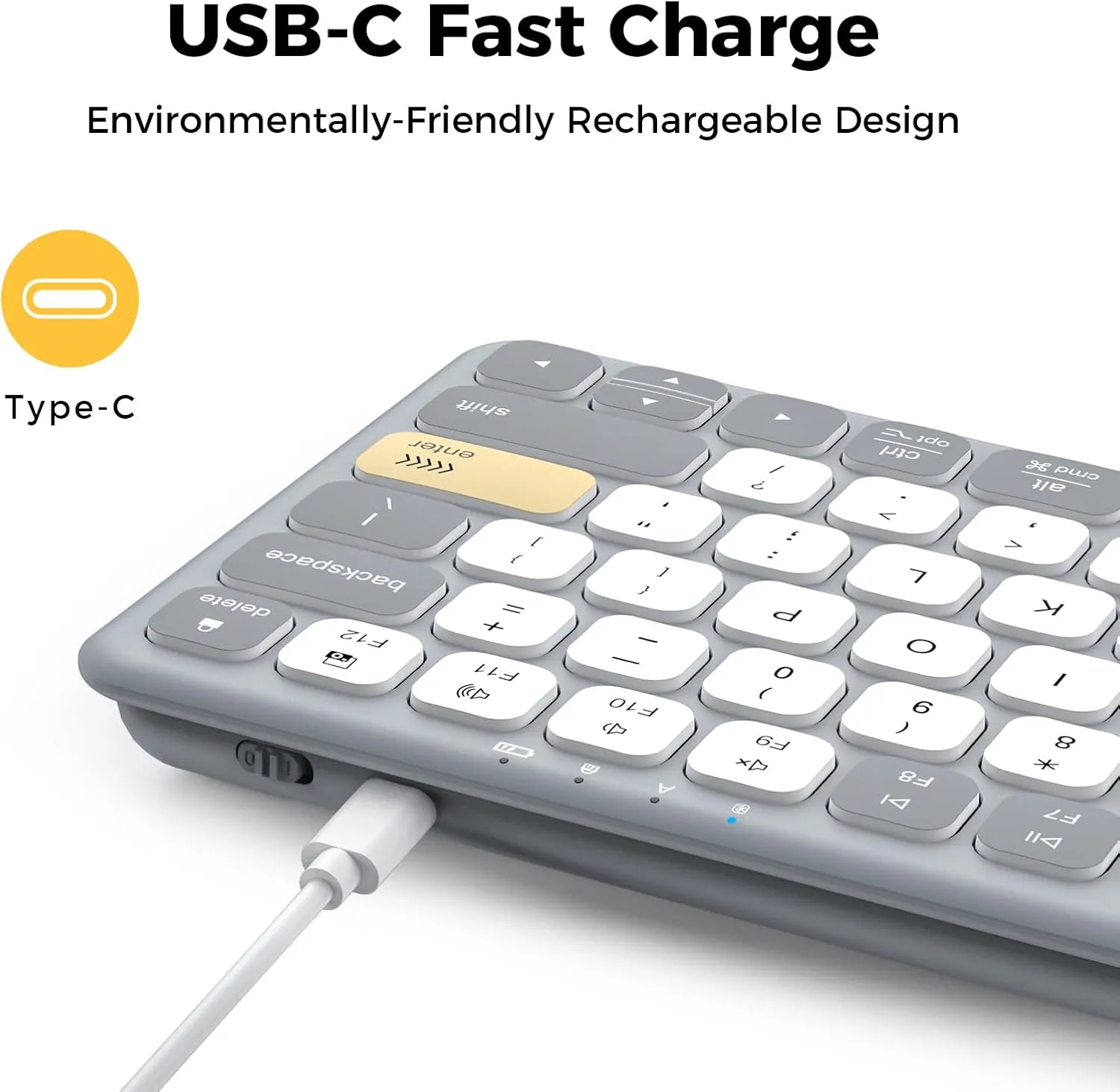iClever BK50 Mini Bluetooth Keyboard for iPad
