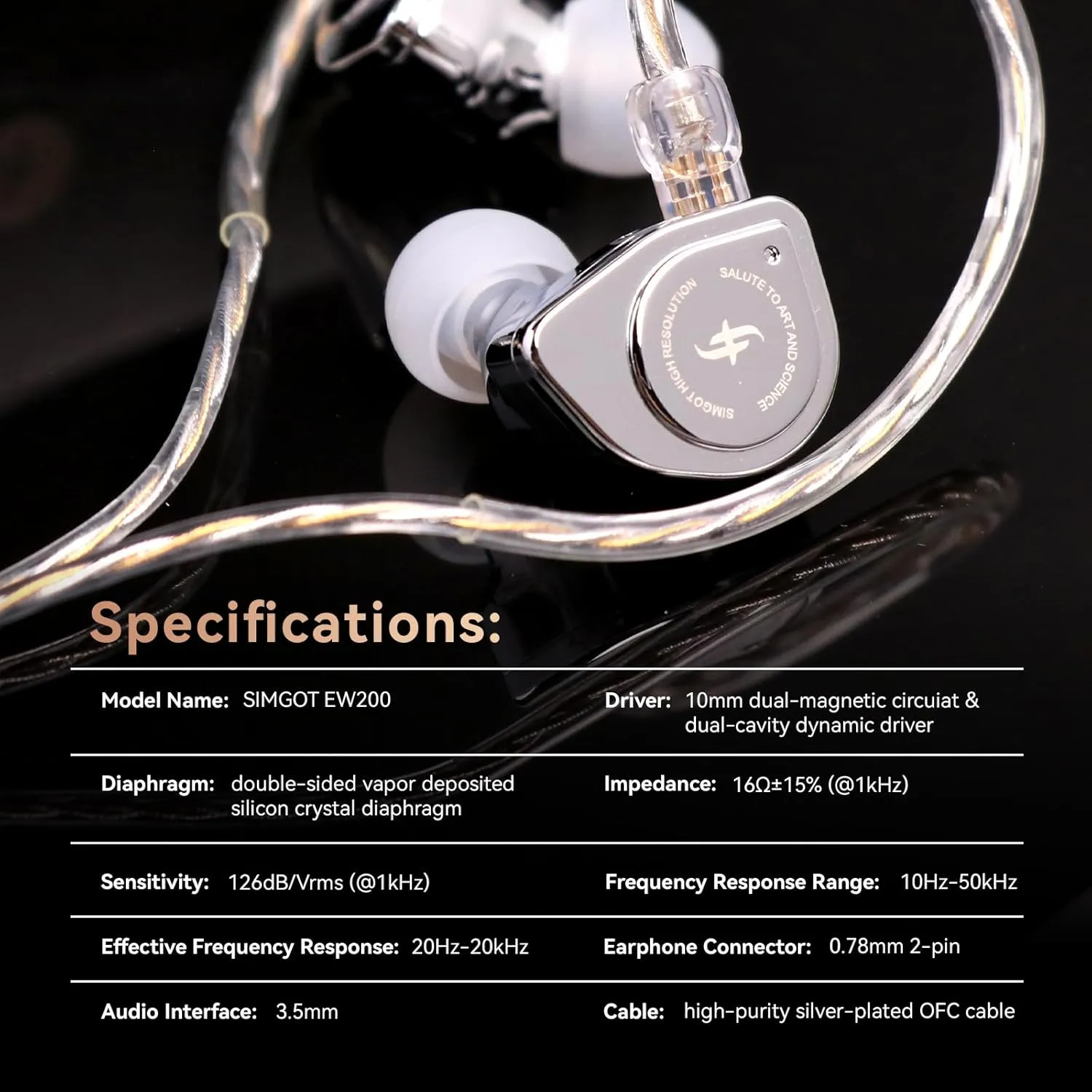 Simgot EW200 In-Ear Earphone
