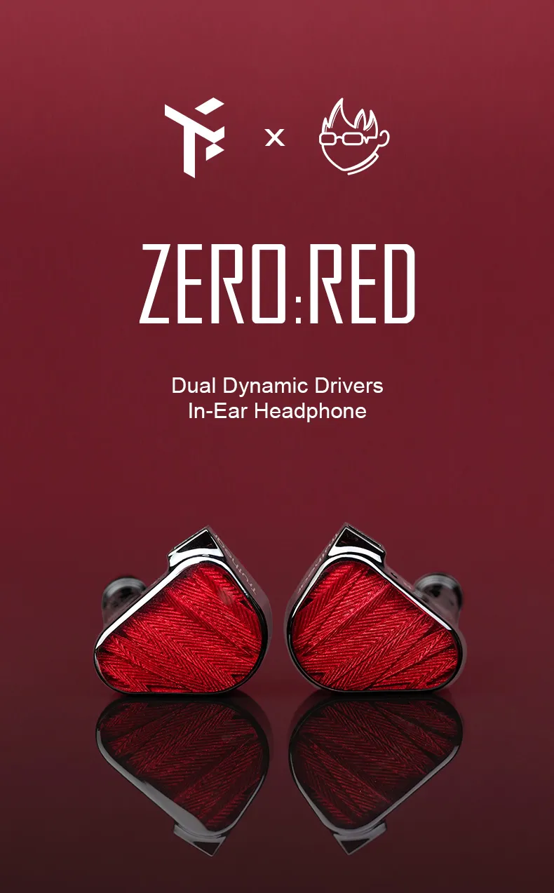 Truthear x Crinacle Zero Red Dual Dynamic Iems 