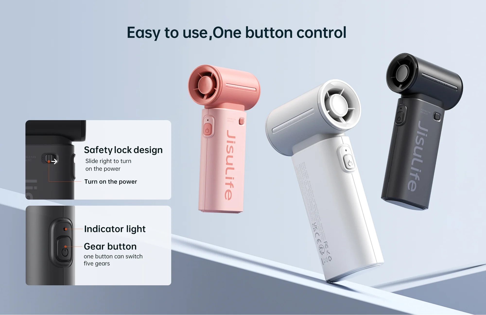 JisuLife Handheld Fan Life9(5000mh)