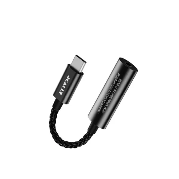 Jcally JM30 PRO Type C Male to 3.5mm Female Portable DAC Dongle Jcally JM30 PRO Type C Male to 3.5mm Female Portable DAC Dongle