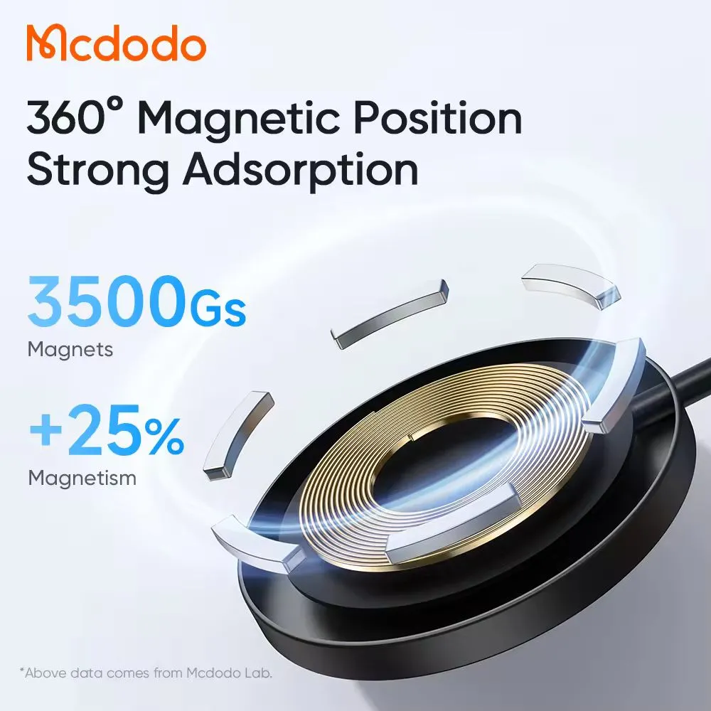 Mcdodo 436 15W Moon Series Magnetic Fast Wireless Charger