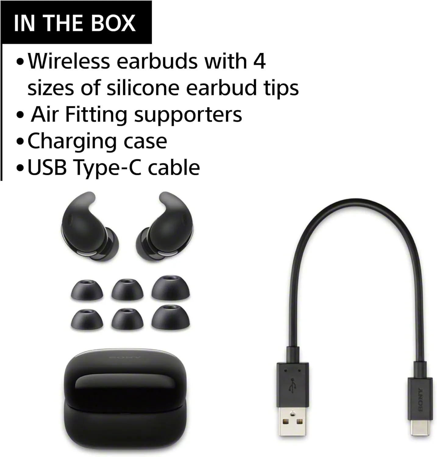 Sony LinkBuds Fit Wireless Noise Cancelling Earbuds