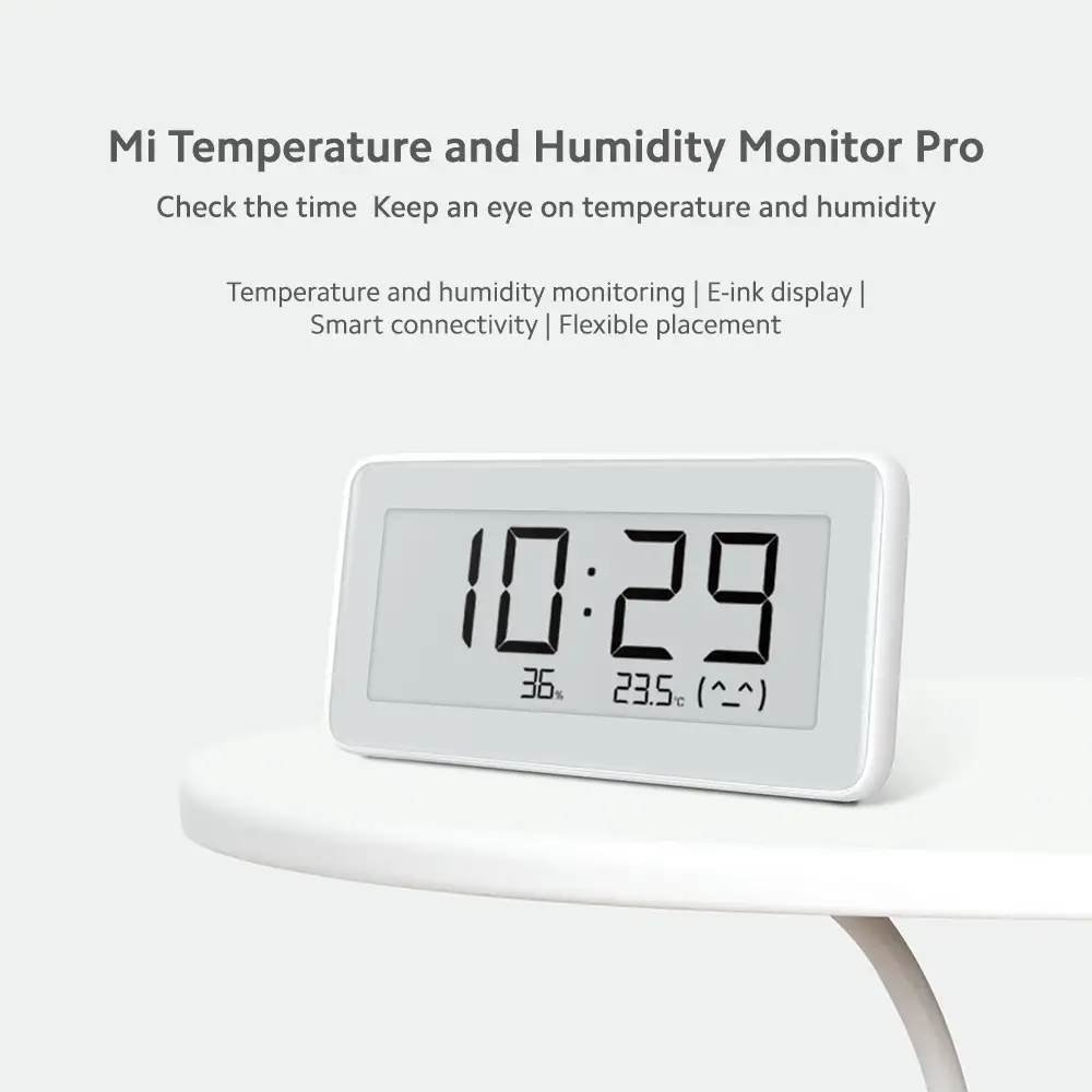 Xiaomi Temperature And Humidity Monitor Clock
