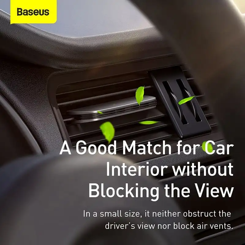 Baseus Metal Paddle Car Air Freshener Perfume Long-lasting Fragrance