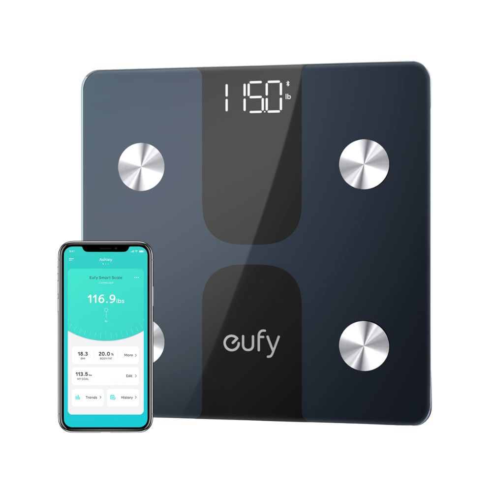 Eufy Smart Scale C1 Black Weight Machine Eufy Smart Scale C1 Black Weight Machine