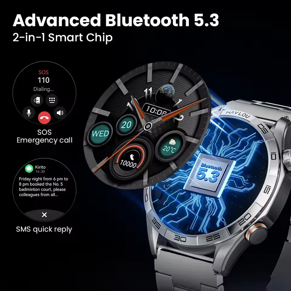 Haylou Solar 5 BT Calling Smart Watch Price In Bangladesh