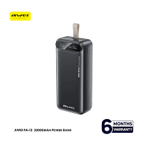 AWEI PA-12 30000mAh 22.5W Fast Charging Power Bank